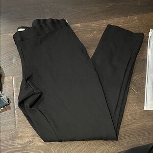 J crew side zip  Black ankle Pants